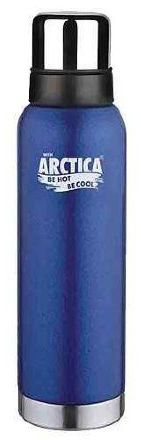 Арктика 0,9 л (106-900) - термос с узким горлом американский дизайн (Синий)