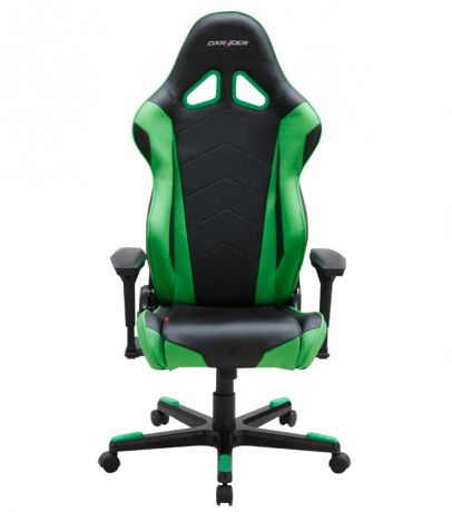 DXRacer OH/RF0/NE - компьютерное кресло (Black/Green)