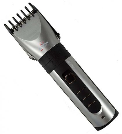 GA.MA GC 555 - машинка для стрижки волос (Silver/Black)
