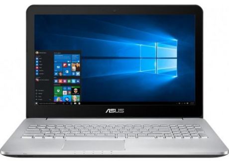 Ноутбук Asus N552VX-FY107T 15.6", Intel Core i7-6700HQ 2.6Ghz, 8Gb, 1TB HDD (90NB09P1-M01110) Grey