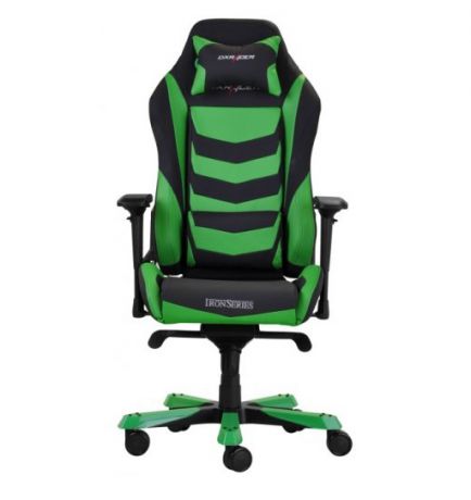 DXRacer OH/IS166/NE - компьютерное кресло (Black/Green)