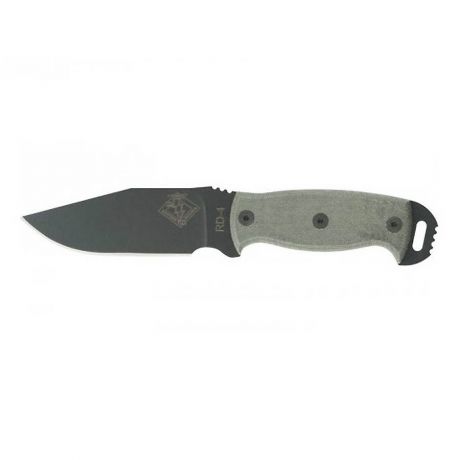 Ontario Black Micarta (ONT/9415BMR) - нож с фиксированным лезвием (Black)