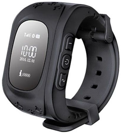 Кнопка жизни К911 - детские часы-телефон с GPS-геолокацией (Black)