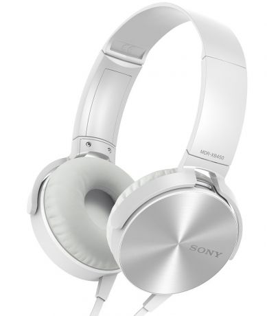 Sony MDR-XB450AP/W - накладные наушники (White)