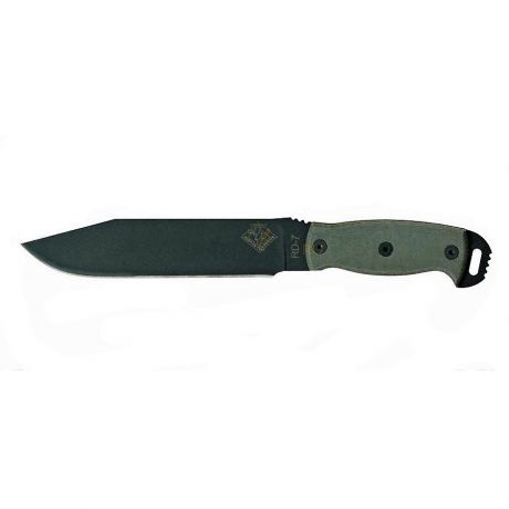 Ontario Black Micarta (ONT/9417BMR) - нож с фиксированным лезвием (Black)