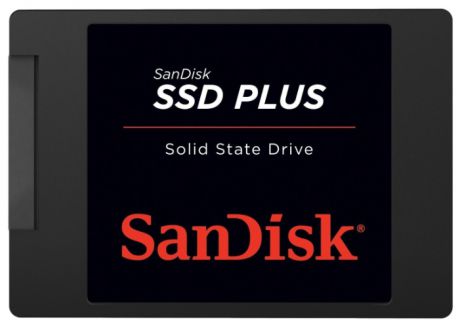 SanDisk Plus 120Gb (SDSSDA-120G-G25) - внутренний SSD-накопитель (Black)