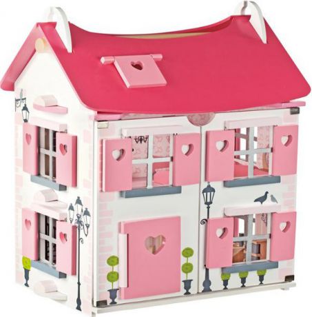 Janod  Мадмуазель (J05725) - кукольный домик (Pink)