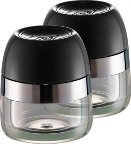 Wesco Spice Pots Set of 2 (322776-62) - баночки для хранения специй 2 шт. (Black)