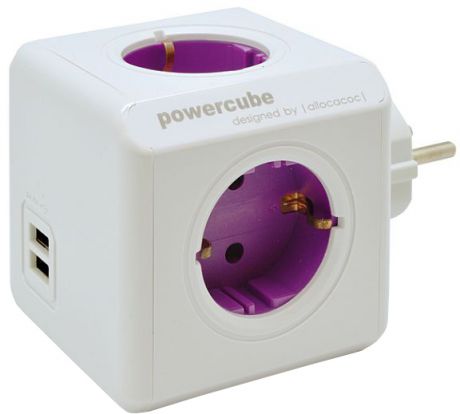 Мастер Кит Power cube (FB0025) - розетка с USB (White)