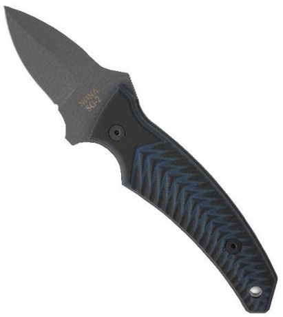 Ontario Nona (ONT/8743) - нож с фиксированным лезвием (Black)