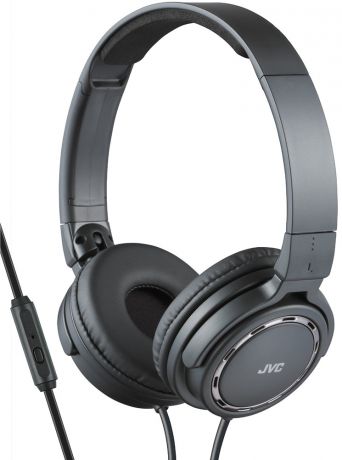 JVC HA-SR525-B - накладные наушники с микрофоном (Black)