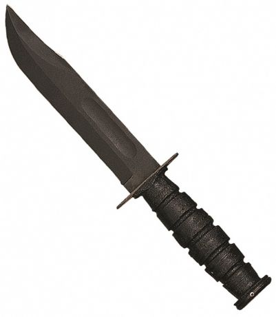 Ontario Marine Combat (ONT/8180R) - нож с фиксированным лезвием (Black)