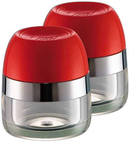 Wesco Spice Pots Set of 2 (322776-02) - баночки для хранения специй 2 шт. (Red)