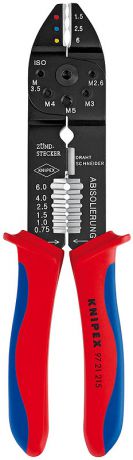 Knipex KN-9721215 - обжимник ручной (Red/Blue)