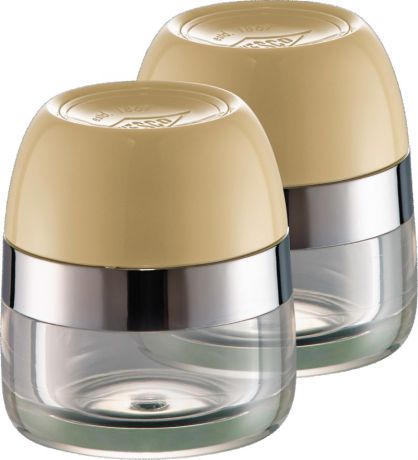 Wesco Spice Pots Set of 2 (322776-23) - баночки для хранения специй 2 шт. (Cream)