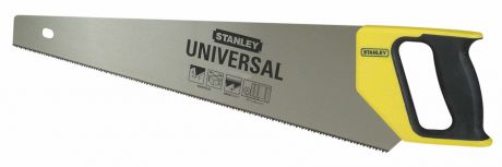 Stanley 1-20-002 - универсальная ножовка 380 мм (Yellow)