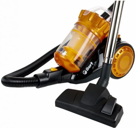 BORT Vacuum BSS-1800N-O  - пылесос электрический (Orange/Black)