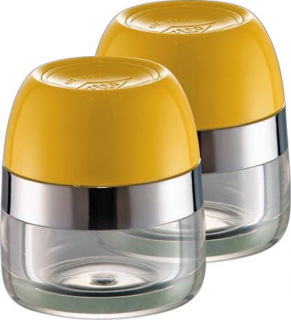 Wesco Spice Pots Set of 2 (322776-19) - баночки для хранения специй 2 шт. (Lemonyellow)