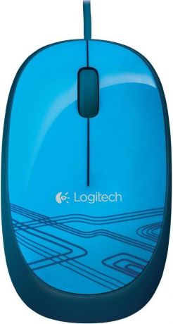 Logitech M105 USB (910-003105) - проводная мышь (Blue)
