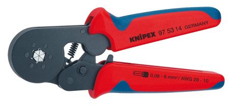 Knipex KN-975314 - пресс-клещи для контактных гильз
