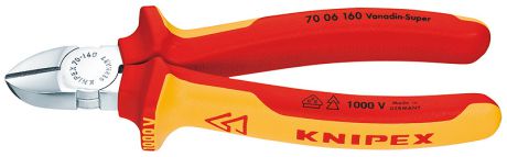 Knipex KN-7006160 - силовые бокорезы (Red)