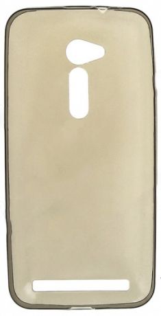 Чехол силиконовый для Asus Zenfone 2 Lazer ZE551ML (Темно-прозрачный)