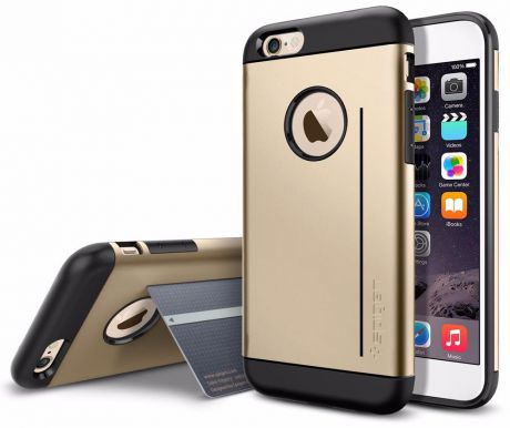 Чехол для Apple iPhone 6 Plus SGP Slim Armor (Розовое золото)