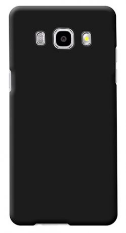 Чехол пластиковый Soft Touch для Samsung Galaxy J5 (2016) SM-J510F (Черный)