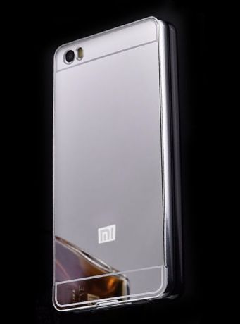 Чехол алюминиевый для телефона Xiaomi Mi5 (Серебристый)