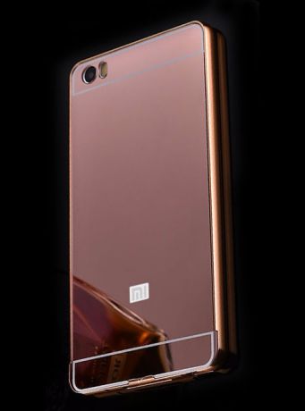 Чехол алюминиевый для телефона Xiaomi Mi5 (Бронзовый)