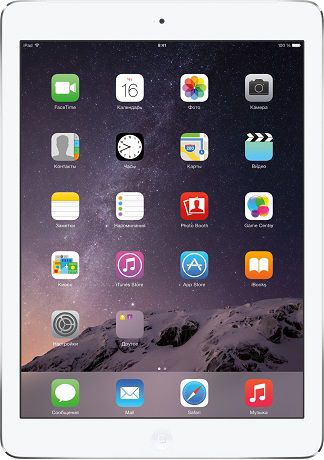 Apple iPad Air 2 Wi-Fi + Cellular 64GB Silver White