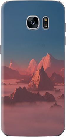 Deppa для Samsung Galaxy S7 Edge Nature-Горы прозрачный