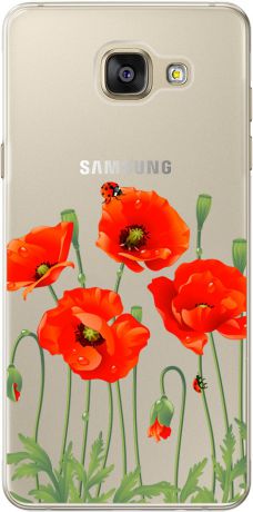 Deppa для Samsung Galaxy A5 2016 Flowers-Мак прозрачный