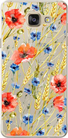 Deppa для Samsung Galaxy A5 2016 Flowers-Пшеница прозрачный