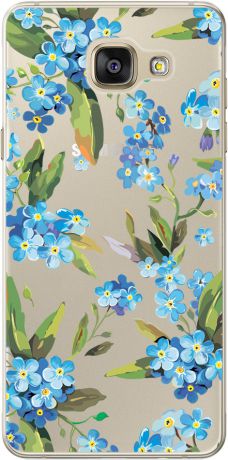 Deppa для Samsung Galaxy A5 2016 Flowers-Незабудка прозрачный
