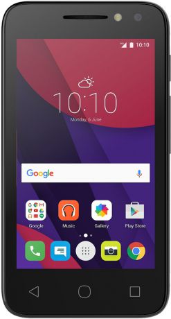 Alcatel One Touch Pixi 4 4034D Volcano Black