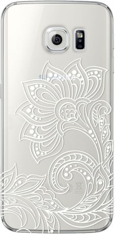 Deppa Art case для Samsung Galaxy S7 Boho-Цветок прозрачный