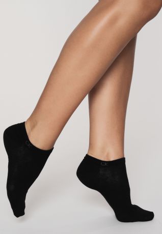 Calvin Klein Socken - Double Pack Liner - 2 шт. в упаковке - Унисекс - короткие носки - Черный