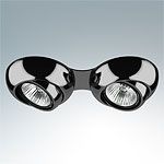 Встраиваемый светильник Lightstar Ocula X2 Dark Chrome 011827