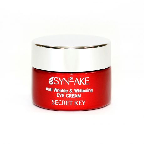 Secret Key Антивозрастной крем для области вокруг глаз SYN-AKE Anti Wrinkle & Whitening Eye Cream