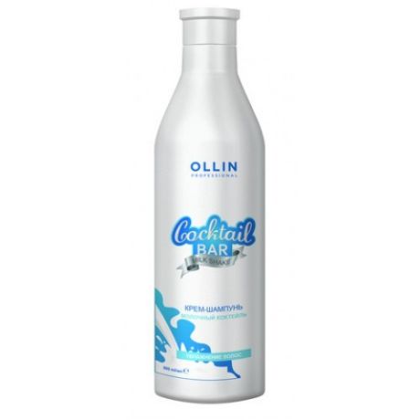 Ollin Professional Cocktail BAR Крем-шампунь "Молочный коктейль" Увлажнение волос