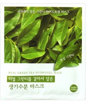 Holika Holika Гидрогелевая маска "Силы природы" - зеленый чай