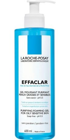 La Roche-Posay Дуопак Effaclar Очищающий пенящийся гель для жирной чувствительной кожи