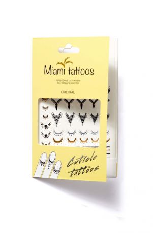 Miami Tattoos Флэш тату для пальцев и ногтей "Oriental" MT0005
