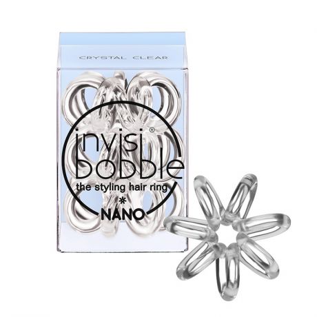 Invisibobble Резинка-браслет для волос invisibobble NANO Crystal Clear