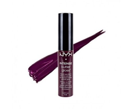 NYX Насыщенный блеск для губ INTENSE BUTTER GLOSS - BLACK CHERRY