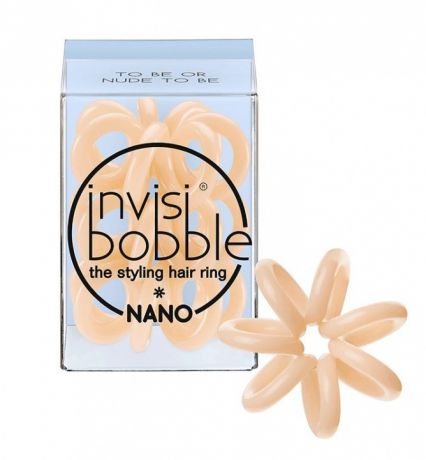 Invisibobble Резинка-браслет для волос invisibobble NANO To Be or Nude to Be