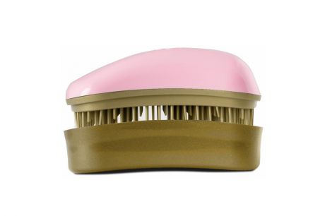 Dessata Расческа для волос мини Розовый-Старое золото Dessata Hair Brush Mini Pink-Old Gold