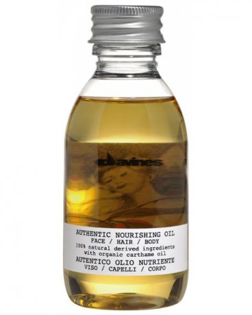 Davines AUTHENTIC NOURISHING OIL FACE/HAIR/BODY - Питательное масло для лица, волос и тела