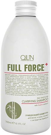 Ollin Professional FULL FORCE Шампунь очищающий для волос и кожи головы с экстрактом бамбука